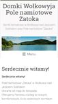 Mobile Screenshot of domki-wolkowyja.pl